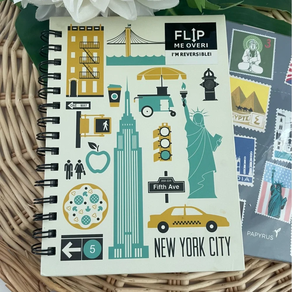 Markings by C.R. Gibson London/NYC  Reversible Journal & set of 2 notebooks NWT